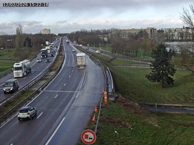 <h2>Caméra autoroute France - A31, Metz-centre direction Thionville</h2>