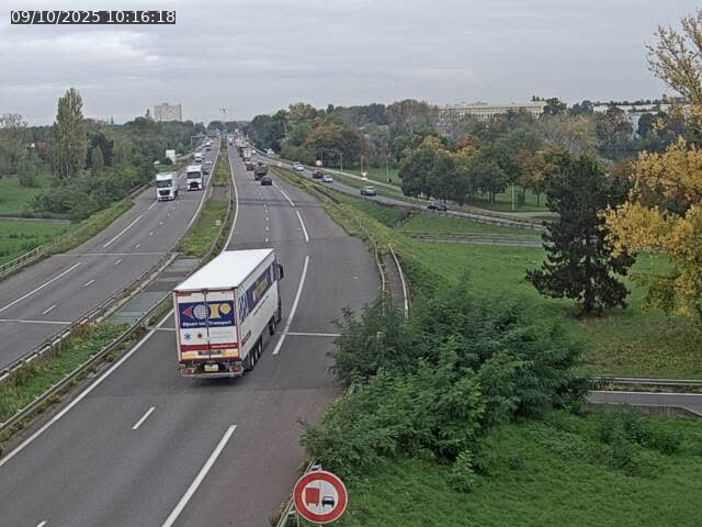 <h2>Caméra autoroute France - A31, Metz-centre direction Thionville</h2>