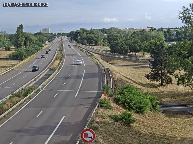 <h2>Caméra autoroute France - A31, Metz-centre direction Thionville</h2>