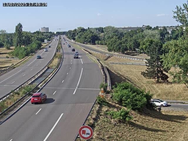 Caméra autoroute France - A31, Metz-centre direction Thionville