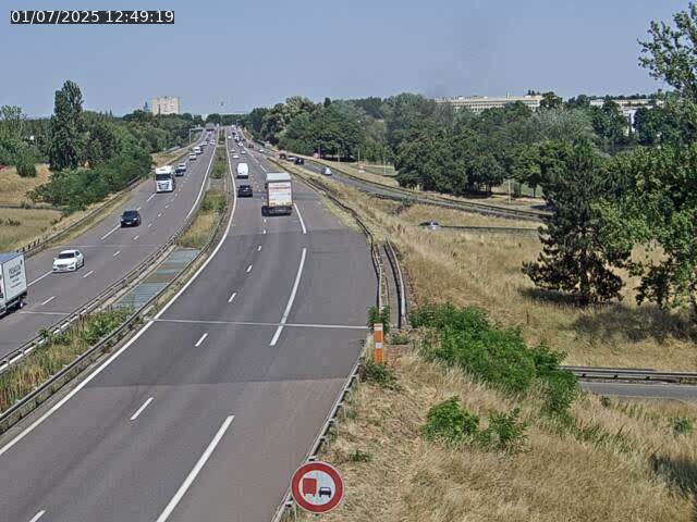 Caméra autoroute France - A31, Metz-centre direction Thionville