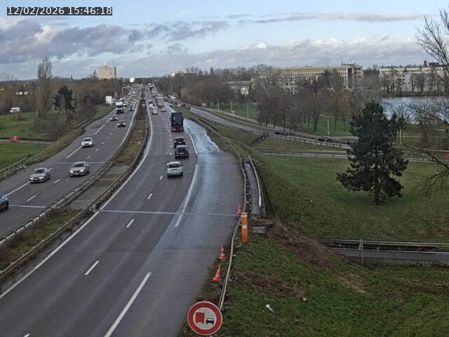 <h2>Caméra autoroute France - A31, Metz-centre direction Thionville</h2>