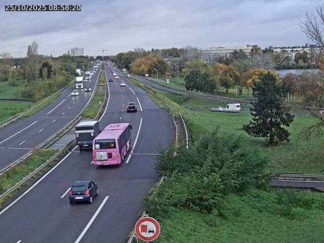 <h2>Caméra autoroute France - A31, Metz-centre direction Thionville</h2>