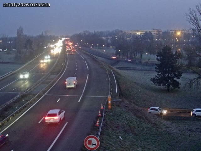 <h2>Caméra autoroute France - A31, Metz-centre direction Thionville</h2>