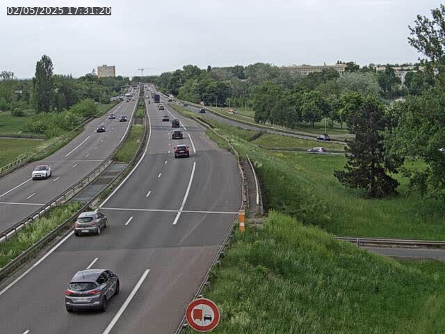 Caméra autoroute France - A31, Metz-centre direction Thionville