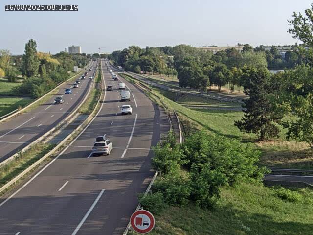 Caméra autoroute France - A31, Metz-centre direction Thionville