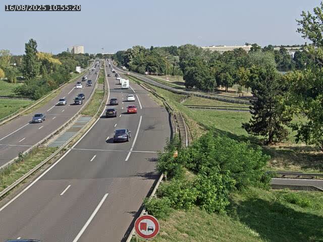 Caméra autoroute France - A31, Metz-centre direction Thionville