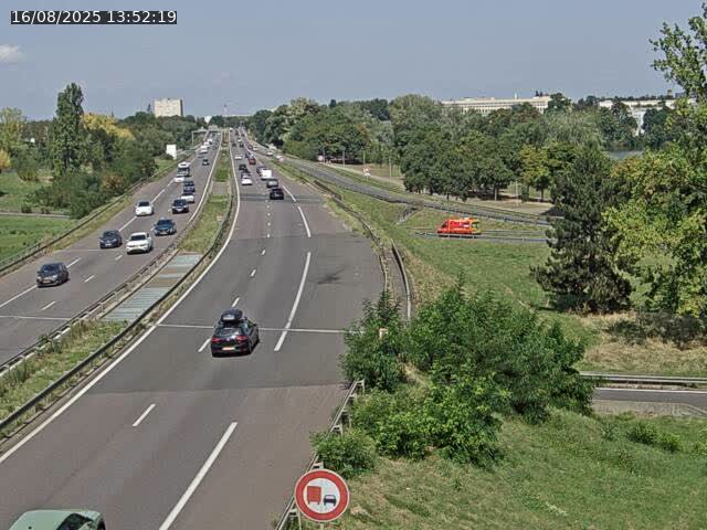 Caméra autoroute France - A31, Metz-centre direction Thionville