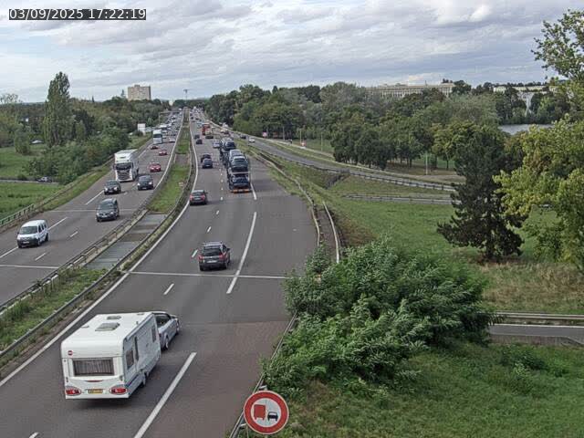 Caméra autoroute France - A31, Metz-centre direction Thionville