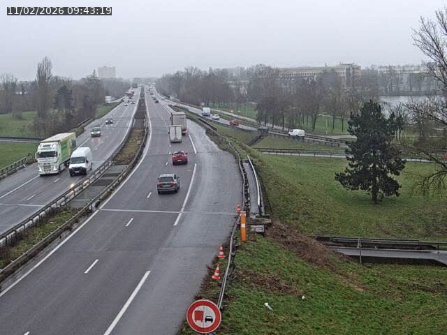 <h2>Caméra autoroute France - A31, Metz-centre direction Thionville</h2>