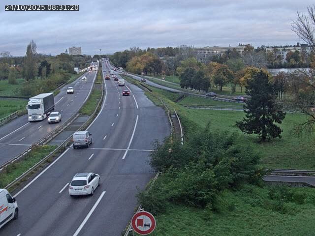 <h2>Caméra autoroute France - A31, Metz-centre direction Thionville</h2>