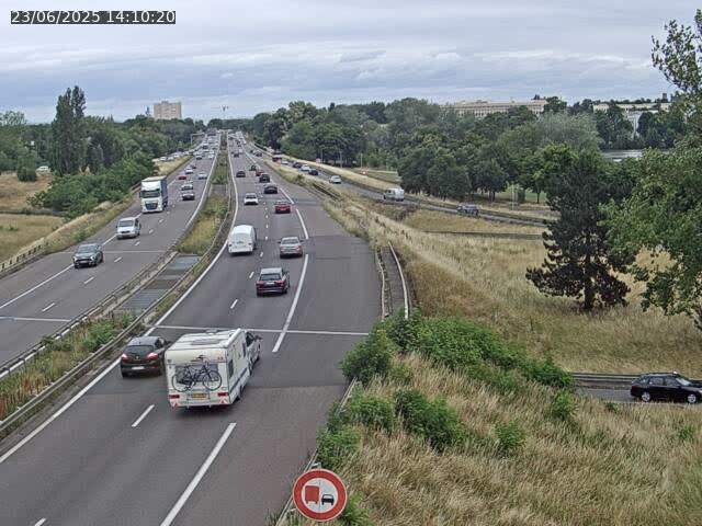 <h2>Caméra autoroute France - A31, Metz-centre direction Thionville</h2>