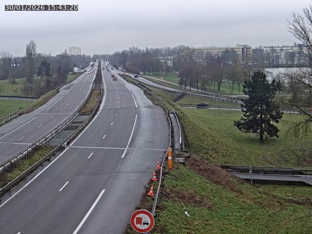 <h2>Caméra autoroute France - A31, Metz-centre direction Thionville</h2>