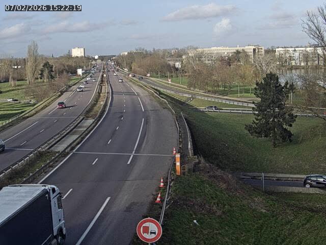 <h2>Caméra autoroute France - A31, Metz-centre direction Thionville</h2>