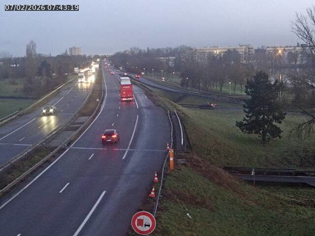 <h2>Caméra autoroute France - A31, Metz-centre direction Thionville</h2>