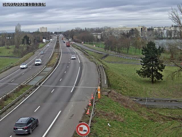 Caméra autoroute France - A31, Metz-centre direction Thionville