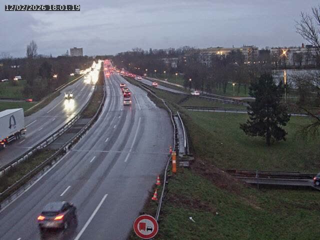 <h2>Caméra autoroute France - A31, Metz-centre direction Thionville</h2>