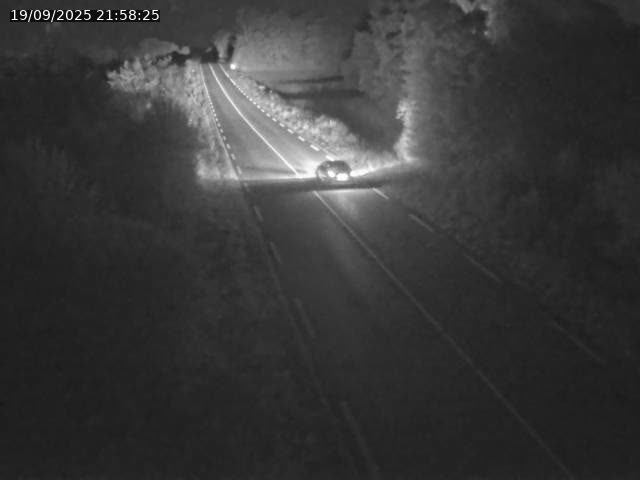 Webcam sur la Nationale 5 à Montrond, entre Champagnole et Barretaine