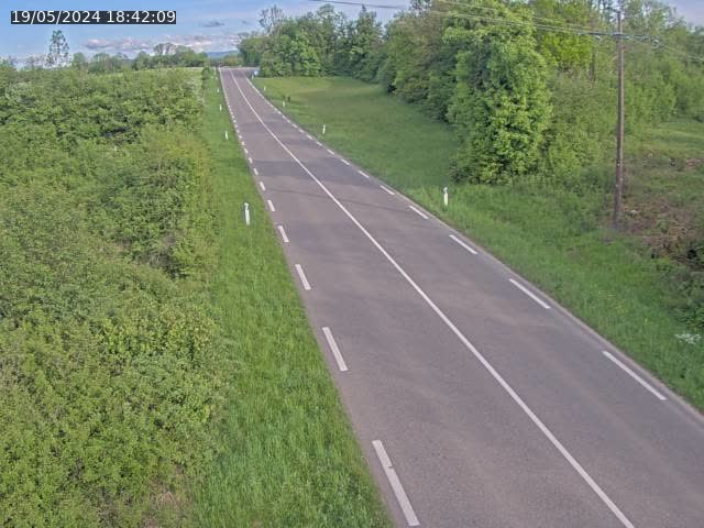 <h2>Webcam sur la Nationale 5 à Montrond, entre Champagnole et Barretaine</h2>
