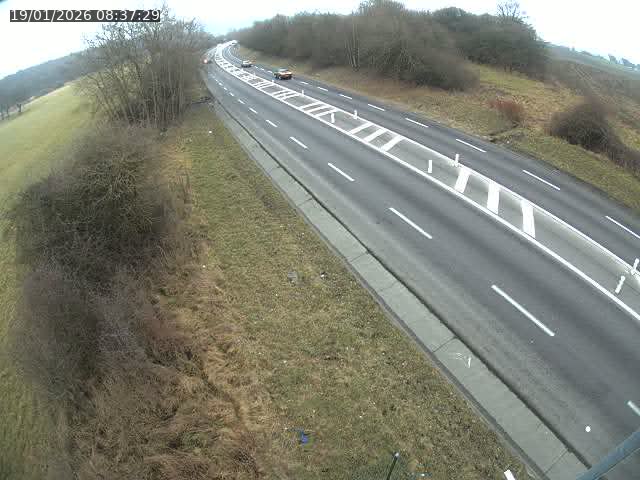 <h2>Caméra autoroute France - N52, Mont-saint-Martin vers Luxembourg</h2>
