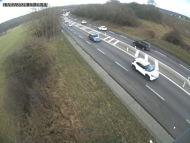 <h2>Caméra autoroute France - N52, Mont-saint-Martin vers Luxembourg</h2>