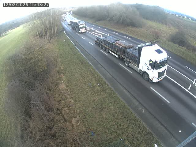 <h2>Caméra autoroute France - N52, Mont-saint-Martin vers Luxembourg</h2>