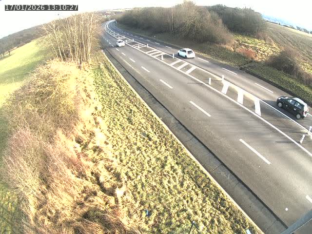 <h2>Caméra autoroute France - N52, Mont-saint-Martin vers Luxembourg</h2>