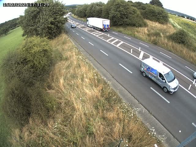 Caméra autoroute France - N52, Mont-saint-Martin vers Luxembourg