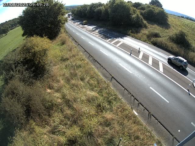 Caméra autoroute France - N52, Mont-saint-Martin vers Luxembourg