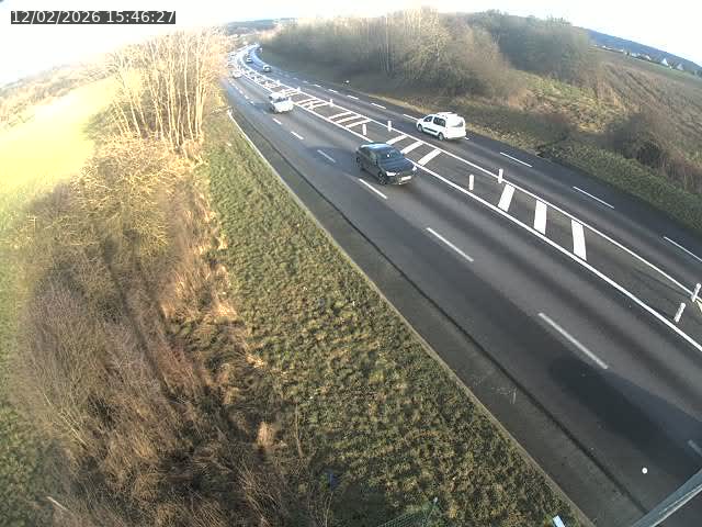 <h2>Caméra autoroute France - N52, Mont-saint-Martin vers Luxembourg</h2>