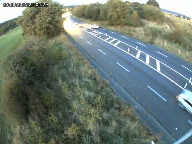 <h2>Caméra autoroute France - N52, Mont-saint-Martin vers Luxembourg</h2>