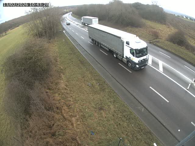 <h2>Caméra autoroute France - N52, Mont-saint-Martin vers Luxembourg</h2>