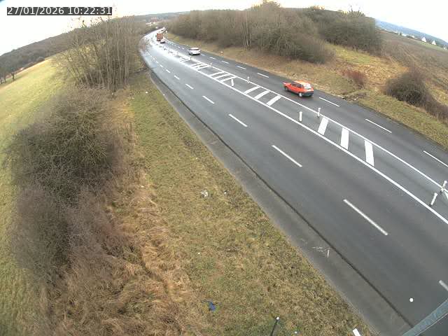 <h2>Caméra autoroute France - N52, Mont-saint-Martin vers Luxembourg</h2>