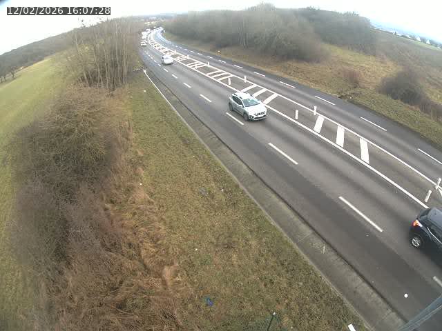 <h2>Caméra autoroute France - N52, Mont-saint-Martin vers Luxembourg</h2>