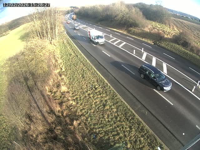 <h2>Caméra autoroute France - N52, Mont-saint-Martin vers Luxembourg</h2>