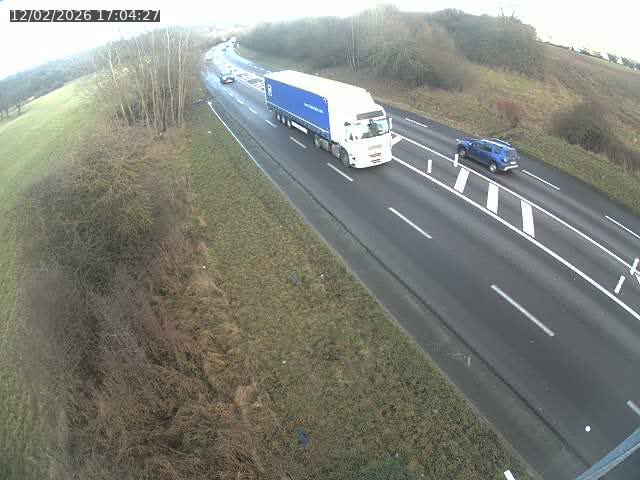 <h2>Caméra autoroute France - N52, Mont-saint-Martin vers Luxembourg</h2>