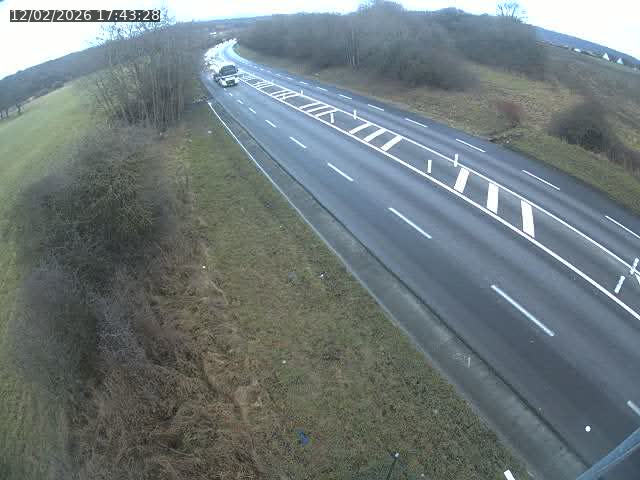 <h2>Caméra autoroute France - N52, Mont-saint-Martin vers Luxembourg</h2>