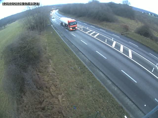 <h2>Caméra autoroute France - N52, Mont-saint-Martin vers Luxembourg</h2>