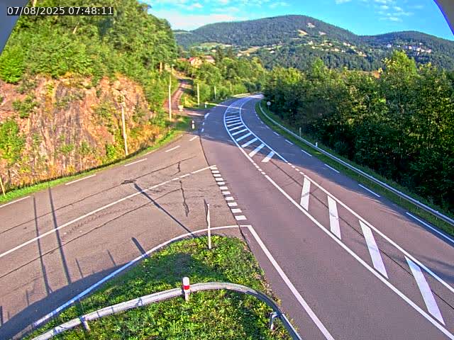 <h2>Caméra autoroute France - N66, col du Bussang direction Remiremont</h2>