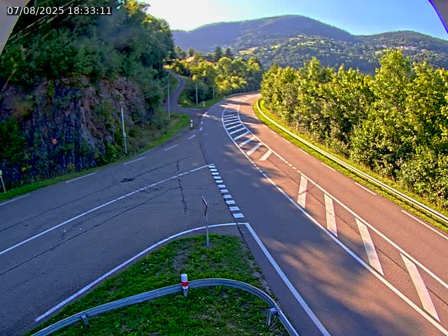 <h2>Caméra autoroute France - N66, col du Bussang direction Remiremont</h2>