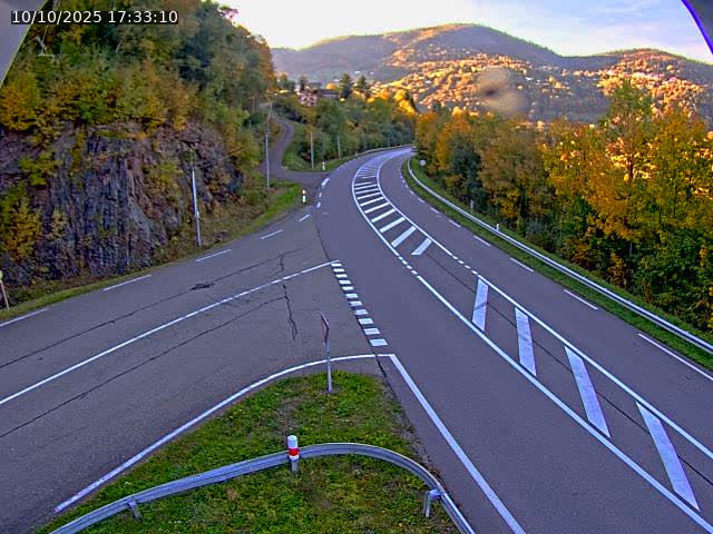 <h2>Caméra autoroute France - N66, col du Bussang direction Remiremont</h2>