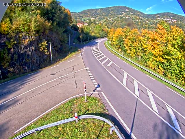 <h2>Caméra autoroute France - N66, col du Bussang direction Remiremont</h2>