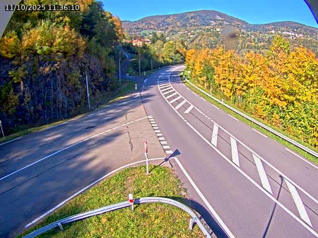 <h2>Caméra autoroute France - N66, col du Bussang direction Remiremont</h2>