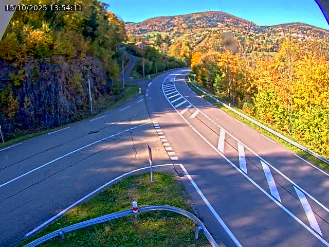 <h2>Caméra autoroute France - N66, col du Bussang direction Remiremont</h2>