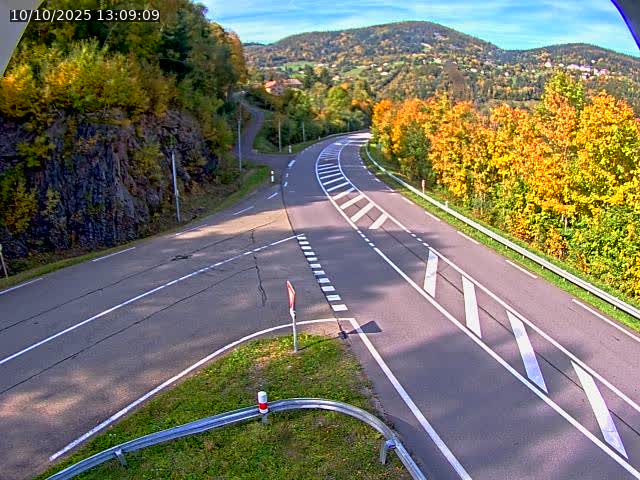 <h2>Caméra autoroute France - N66, col du Bussang direction Remiremont</h2>