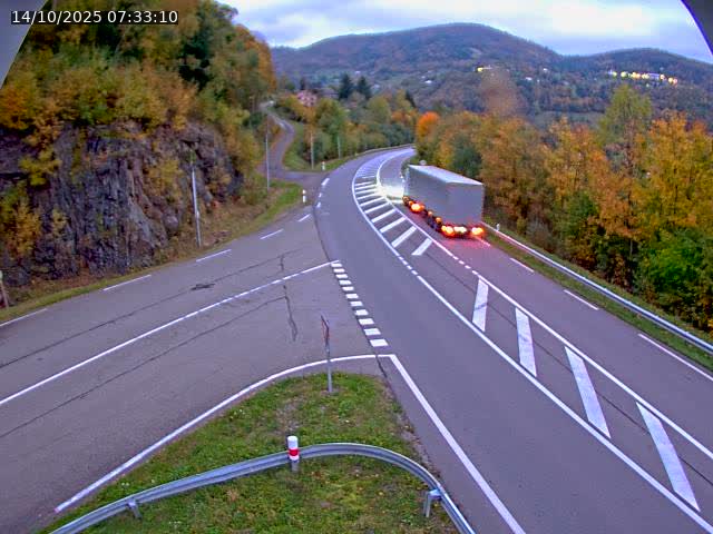 <h2>Caméra autoroute France - N66, col du Bussang direction Remiremont</h2>