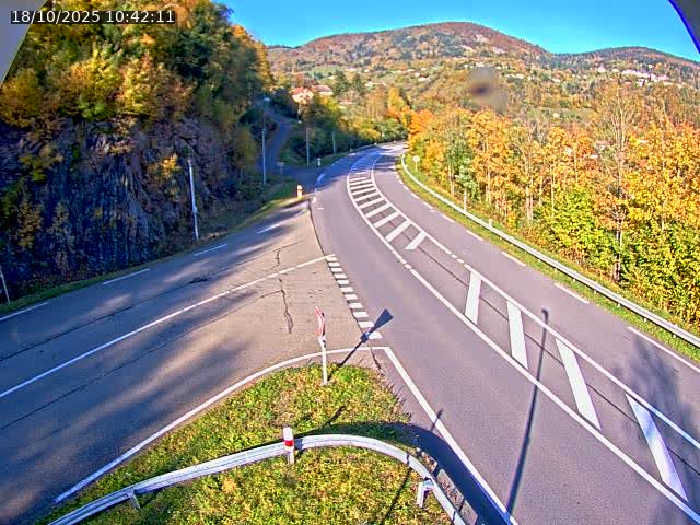 <h2>Caméra autoroute France - N66, col du Bussang direction Remiremont</h2>
