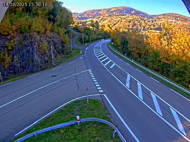 <h2>Caméra autoroute France - N66, col du Bussang direction Remiremont</h2>
