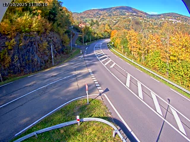 <h2>Caméra autoroute France - N66, col du Bussang direction Remiremont</h2>