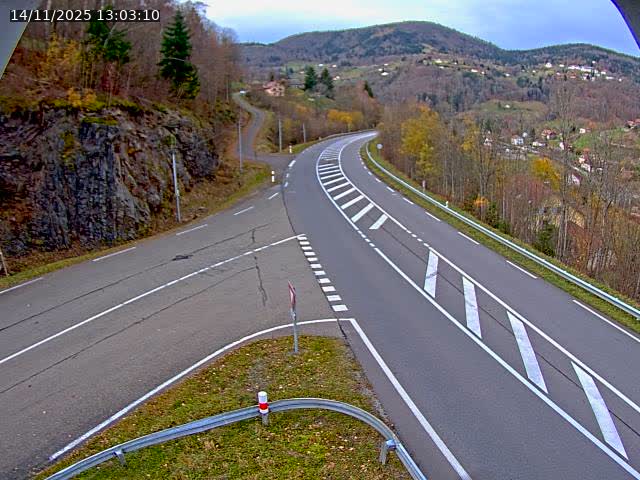 <h2>Caméra autoroute France - N66, col du Bussang direction Remiremont</h2>